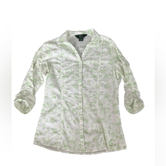 5/$25 Woolrich women’s 100% cotton button up blouse  size small - Picture 4 of 11